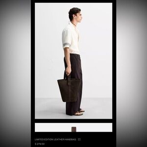 ZARA REAL LTHR & FUR